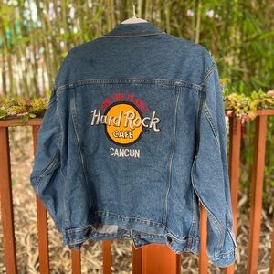Hard Rock Cafe denim jacket